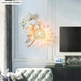 Maya | Crystal Wall Lamp Wall Lamp