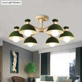 Metal Art Deco Conical Shade Dining Room Ceiling Pendant Light