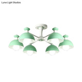 Metal Art Deco Conical Shade Dining Room Ceiling Pendant Light