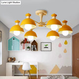 Metal Art Deco Conical Shade Dining Room Ceiling Pendant Light