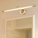 Metal Led Picture Light Traditional Vanity Sconce With Swing Arm - Ideal For Bathrooms Bronze / 17