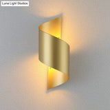 Mid-Century Wall Sconce Twist Ambient Lighting Lamp For Bedroom Living Room