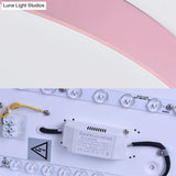 Minimalist Acrylic Flush Mount Ceiling Light For Bedroom