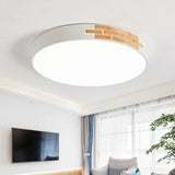 Minimalist Acrylic Led Flush Mount Lamp For Living Room - Gray/White/Pink White