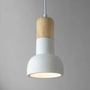 Minimalist Dining Room Ceiling Lamp - Flashlight Inspired Design - Cement - 1Head Ceiling Lighting White