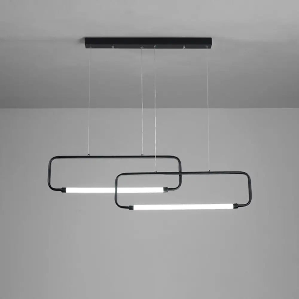 Minimalist Geometric Led Dining Room Pendant Light