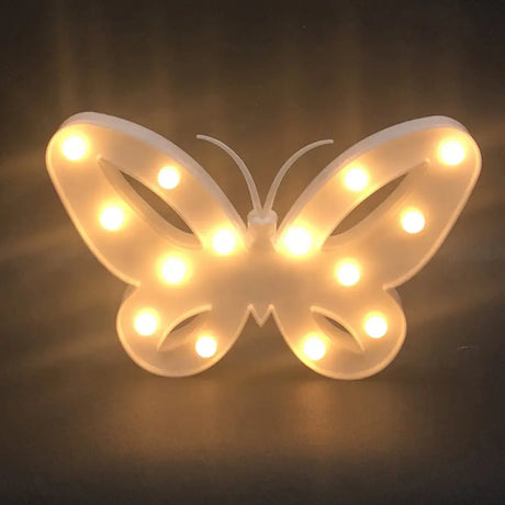 Minimalist Geometric Led Wall Night Light - Battery Operated Nightstand Lamp White