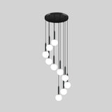 Minimalist Globe Pendant Light For Modern Living Rooms 10 / Black