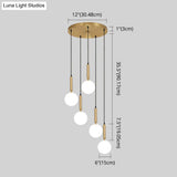 Minimalist Globe Pendant Light For Modern Living Rooms