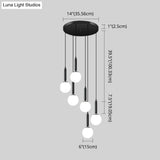 Minimalist Globe Pendant Light For Modern Living Rooms