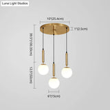 Minimalist Globe Pendant Light For Modern Living Rooms