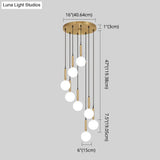 Minimalist Globe Pendant Light For Modern Living Rooms