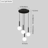 Minimalist Globe Pendant Light For Modern Living Rooms