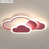 Minimalist Led Cloud Ceiling Light Fixture - Acrylic Mount