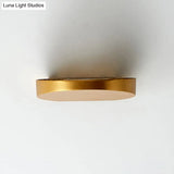 Minimalist Led Flush Wall Sconce In Aluminum With Black Grey Or White Finish - Ideal For Corridors