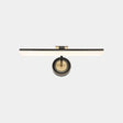 Minimalist Led Vanity Light For Bathroom Walls - Swing Arm Bath Bar With Acrylic Shade Black / 18