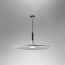 Minimalist Metal Led Pendant Lamp - Flying Saucer Style For Restaurants White / 10