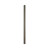 Minimalist Metal Led Wall Sconce Light For Bedroom - Rectangular Design In Black