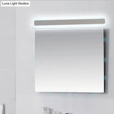 Minimalist Ultrathin Acrylic White Led Wall Sconce Vanity Light Fixture
