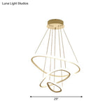 Minimalist White Led Pendant Light: Dining Room Chandelier With Triangle/Round Acrylic Shade (2/3