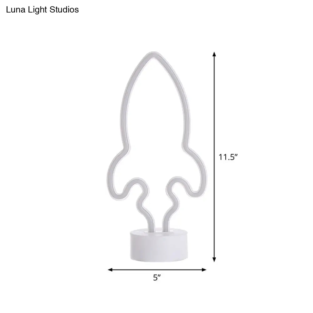 Minimalist White Led Wall Night Lamp For Babys Room