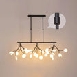 Minimalistic Acrylic Twig Ceiling Pendant Light - Island Lighting Ideas For Dining Room 27 / Black