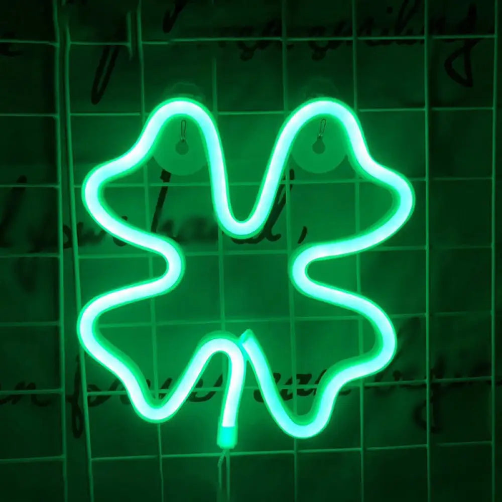 Minimalistic Usb Led Night Lamp With Plastic Animation Framework For Modern Wall Lighting White / B