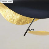 Modern 1-Bulb Pendant Lamp With Metal Hat Shade - Perfect For Restaurants