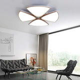 Modern Acrylic Bedroom Ceiling Light Fixture 3/4/5 Heads In White With 3 Color Options 4 /