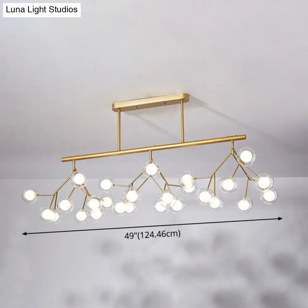 Modern Acrylic Firefly Island Pendant Ceiling Lights For Dining Room 27
