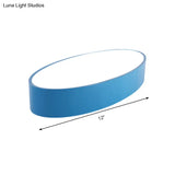Modern Acrylic Led Flush Mount Ceiling Lamp For Kids Bedroom