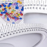 Modern Acrylic Led Flush Mount Ceiling Light - White 23’/31’ Wide