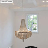Modern Aluminum Led Chandelier Pendant Light Fixture For Living Room