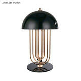 Modern Black Nightstand Lamp With Metal Shade Perfect For Reading
Or
Sleek 1 Bulb Ideal Reading