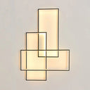 Modern Black Traverse Wall Sconce - 20.5/30 Wide Acrylic Light In Warm/White / 20.5 Warm