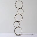 Modern Black/White Led Bubble Floor Lamp With Adjustable Lighting Options Black / Warm