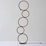 Modern Black/White Led Bubble Floor Lamp With Adjustable Lighting Options Black / Warm