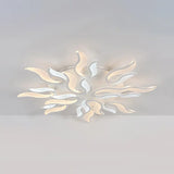 Modern Blossoming Led Flush Mount Light: 3/6/9 - Light Acrylic Ceiling Fixture - Warm/White/Natural