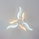 Modern Blossoming Led Flush Mount Light: 3/6/9 - Light Acrylic Ceiling Fixture - Warm/White/Natural
