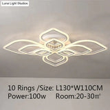 Modern Ceiling Lights Led Lamp For Living Room Bedroom Study White Color Surface Mounted Deco