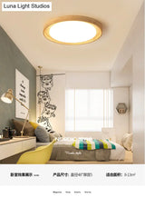 Modern Circle Semi Flush Mount Light Fixture - Stylish Acrylic Ceiling For Bedrooms