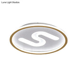 Modern Clear Glass Round Flush Mount With 9 Lights In Black/Gold And Warm/White - 16’/19.5’ Width