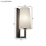 Modern Cone Wall Sconce In Chrome For Bedside Lighting