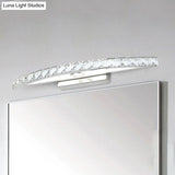 Modern Crystal Bow Wall Sconce In Clear/Champagne 17-27.5 Wide