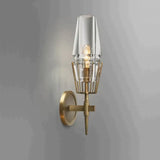 Modern Crystal Wall Lights Modern Personality Villa Hotel Copper Wall Lights Copper Wall Lamps