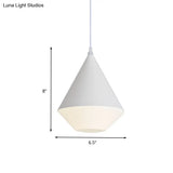 Modern Diamond Acrylic Led Pendant Light Fixture For Dining Table