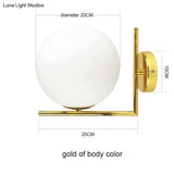 Modern Glass Ball Pendant Lights For Dining Room Indoor Home Kitchen Fixtures Hanging Lamp Bar