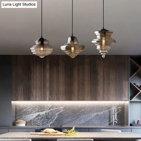 Modern Glass Pendant Lighting For Dining Room Table