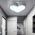 Modern Gray Acrylic Led Flush Light For Foyer Bathroom Energy - Saving Nordic Ceiling Mount Grey /