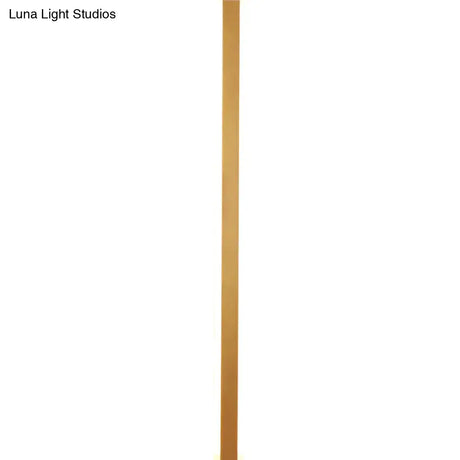 Modern Ip65 Waterproof Outdoor Lights Stainless Steel Long Led Wall Lamp Gold Light Garden Porch